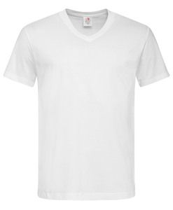 Stedman STE2300 - T-shirt V-Neck Classic-T SS for him Branco