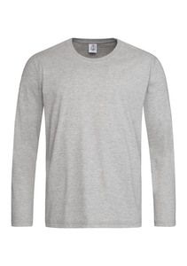 Stedman STE2500 - T-shirt Crewneck Classic-T LS Heather Grey