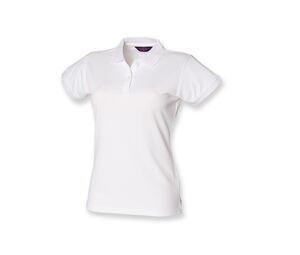 Henbury HY476 - Camisa polo feminina respirável White