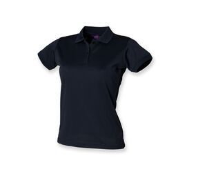 Henbury HY476 - Camisa polo feminina respirável Azul marinho