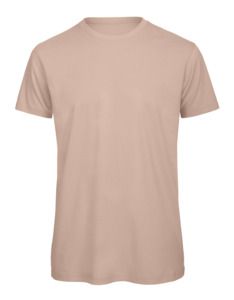 B&C BC042 - Camiseta masculina de algodão orgânico Millenial Pink