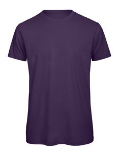 B&C BC042 - Camiseta masculina de algodão orgânico Urban Purple