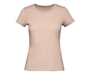 B&C BC043 - Camiseta Feminina de Algodão Orgânico Millenial Pink