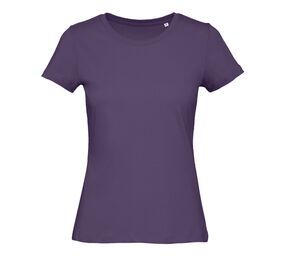 B&C BC043 - Camiseta Feminina de Algodão Orgânico Urban Purple