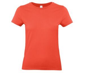 B&C BC04T - Camiseta Feminina 100% Algodão Sunset Orange