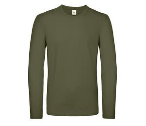 B&C BC05T - Camiseta masculina de mangas compridas Urban Khaki