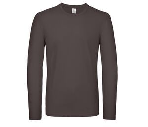 B&C BC05T - Camiseta masculina de mangas compridas Bear Brown