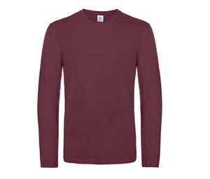 B&C BC07T - #E190 homens lsl Burgundy