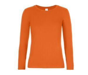 B&C BC08T - Camiseta feminina de mangas compridas Urban Orange