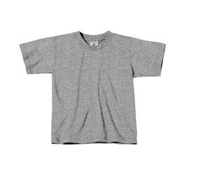 B&C BC151 - Camiseta infantil 100% algodão Sport Grey