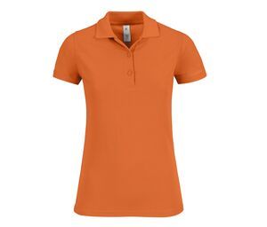 B&C BC409 - Polo De Mulher Intemporal Safran Pumpkin Orange