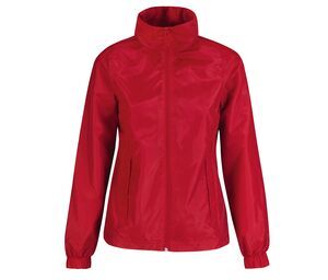 B&C BC601F - Coupe-vent femme doublé tricot Vermelho