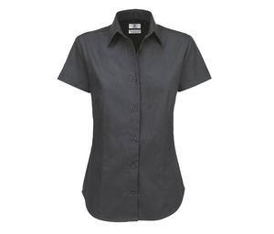 B&C BC718 - Sharp Short Sleeves Women Cinzento escuro
