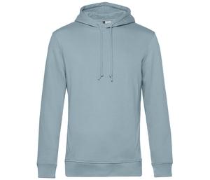 B&C BCU33B - Hoodie orgânico Blue Fog