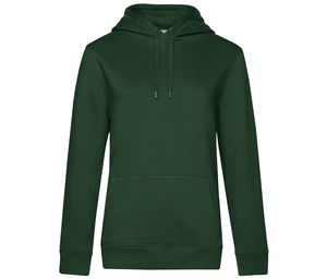 B&C BCW02Q - Hoodie Rainha Verde garrafa