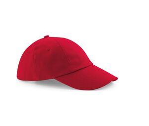 Beechfield BF058 - Cap de Perfil Baixo Heavy Cotton Drill Classic Red