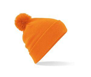 Beechfield BF426 - Gorro com pompom Laranja