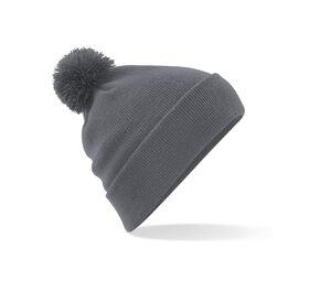 Beechfield BF426 - Gorro com pompom Graphite Grey