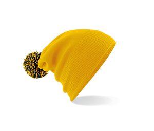 Beechfield BF450 - Snowstar Duo Beanie Gold/ Black