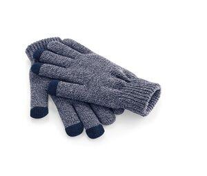 Beechfield BF490 - TouchScreen Smart Gloves Heather Navy