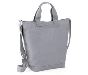 Bag Base BG673 - Canvas shoulder bag Cinzento claro