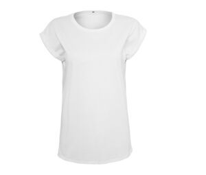 Build Your Brand BY021 - Camiseta básica gola redonda White