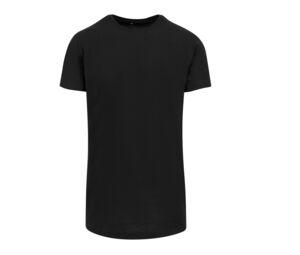 Build Your Brand BY028 - Camiseta corpo comprido masculina Black