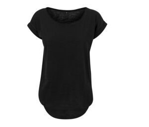 Build Your Brand BY036 - Camiseta corpo extendido Black