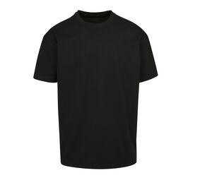 Build Your Brand BY102 - Camiseta básica homem larga Black