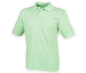Henbury HY475 - Coolplus® Polo Para Homem Lime Green