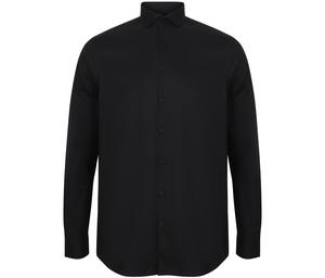 Henbury HY532 - Camisa social Homem Black