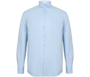 Henbury HY532 - Camisa social Homem Azul claro
