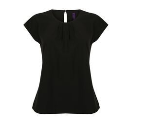 Henbury HY597 - Blusa mulher folgada Black