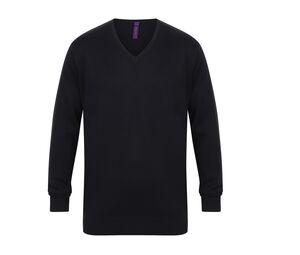 Henbury HY720 - Suéter decote em V para homens