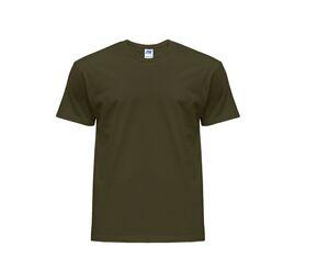 JHK JK155 - Camiseta masculina gola média alta Caqui