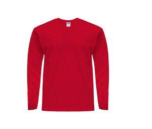 JHK JK175 - Blusa de manga comprida homem 170 Vermelho