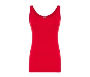 JHK JK422 - Camiseta Regata Mulher Vermelho