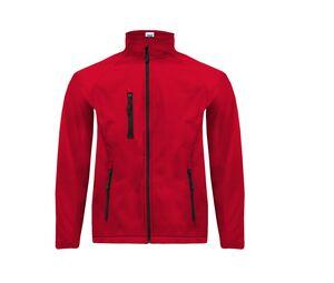 JHK JK500 - Jaqueta softshell Vermelho