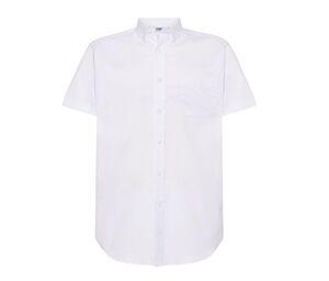 JHK JK605 - Camisa manga curta homem Oxford 