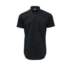 JHK JK611 - Camisa social homem de manga curta Poplin