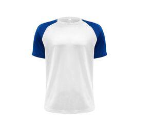 JHK JK905 - Camiseta de beisebol Branco / Real