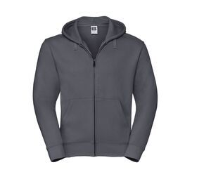 Russell JZ266 - Sweat-Shirt Com Capuz E Zip Convoy Grey