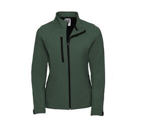 Russell JZ40F - Casaco De Mulher Soft-Shell Verde garrafa