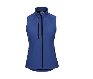 Russell JZ41F - Colete De Senhora - Softshell Bodywarmer Azure Blue