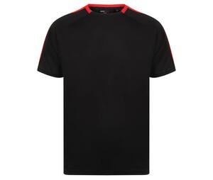 Finden & Hales LV290 - Camiseta de equipe Preto / Vermelho
