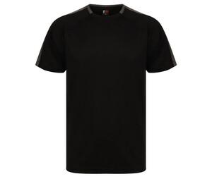 Finden & Hales LV290 - Camiseta de equipe Black/ Gunmetal Grey