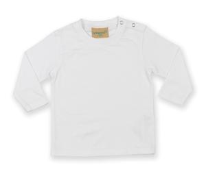 Larkwood LW021 - Camisa interior de bebê manga larga White