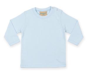 Larkwood LW021 - Camisa interior de bebê manga larga Pale Blue