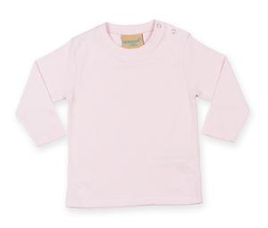 Larkwood LW021 - Camisa interior de bebê manga larga Cor-de-rosa pálida