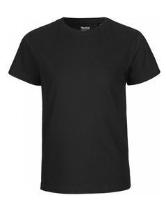 Neutral O30001 - Camiseta infantil básica eco-friendly Black